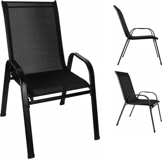 Comfortabele armleuningen voor ontspannen op het terras