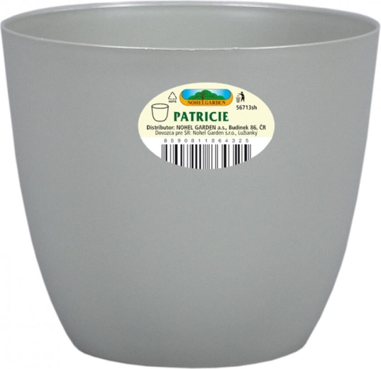 Cache-pot Patricie Modern vert clair 21 × 19 cm