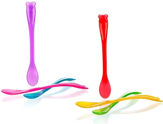 Kinder-Plastiklöffel 4Kids 17 cm, Farbmix, 3 Stk.