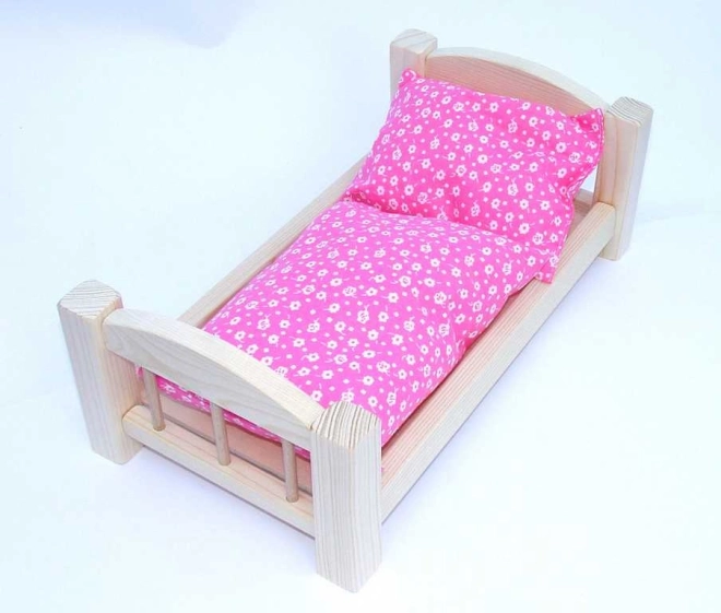 Wooden Doll's Cradle