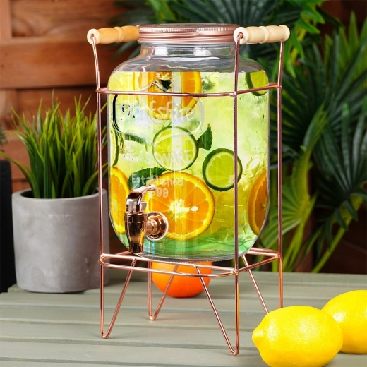 Wide neck for ice and fruit