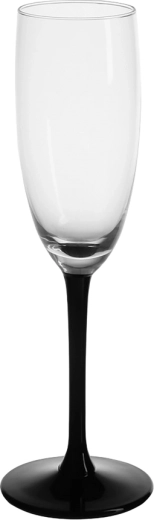 Onyx-black stem that stands out