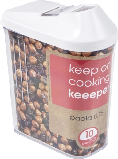 Neat storage of dry ingredients