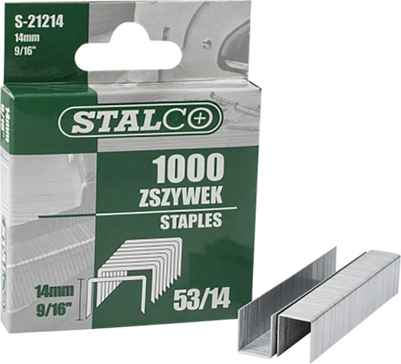 Agrafes pour agrafeuse 6 mm type A STALCO (1000 pcs)