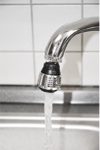 Water savings thanks to aeration