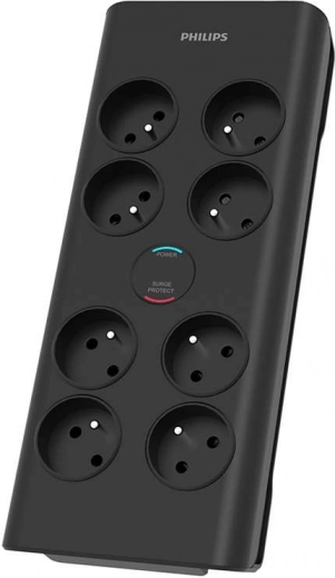 Multiprise parasurtenseur avec 8 prises FR, câble 2 m, 900 J