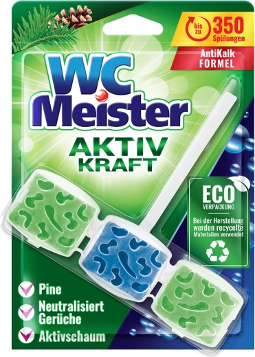 WC-blok MEISTER 45 g bosgeur, kleurend