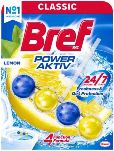 Bref Power Aktiv WC-Hänger Lemon 50 g