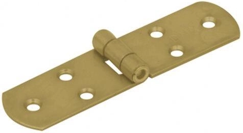 Franse scharnier 120 × 33 × 2,5 mm geel verzinkt