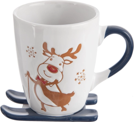 Practical 330 ml capacity for hot and cold drinks