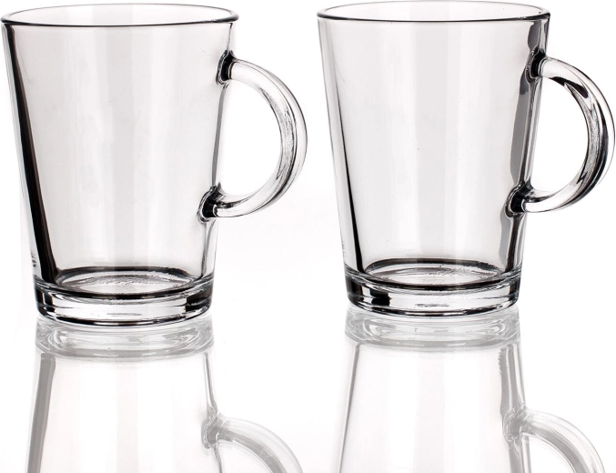 Verre transparent pour une présentation parfaite de la boisson