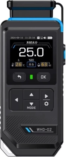 FNIRSI WHD-02 pin-vochtmeter voor hout
