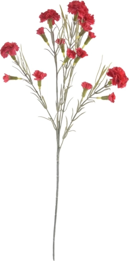 Artificial Red Carnation 63 cm