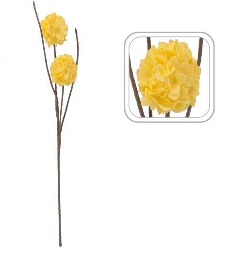 Realistic yellow flowers for a striking decoration