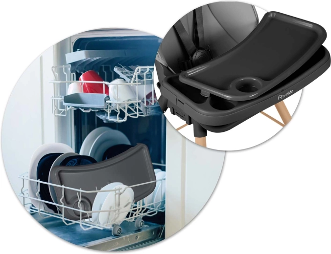 Plateau amovible avec insert – propreté en un instant