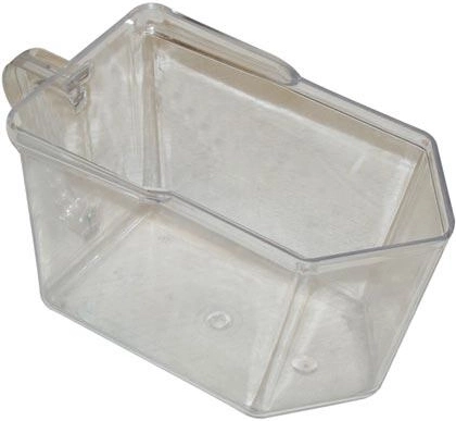 bac transparent en plastique pour cuisine 10 × 12 × 19,5 cm