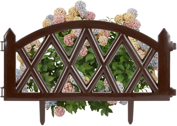 Bordure de jardin Vilde marron 49 × 30 cm