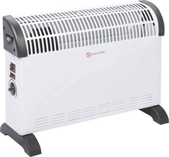 Solight heteluchtconvector 2000 W met ventilator en thermostaat