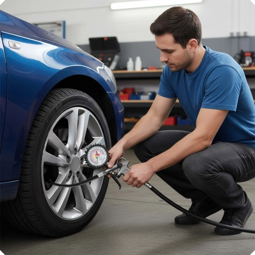 Gonflage précis avec manomètre