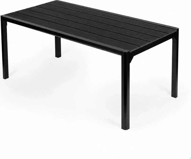 Duurzaam HDPE-blad met houtlook en waterafvoer