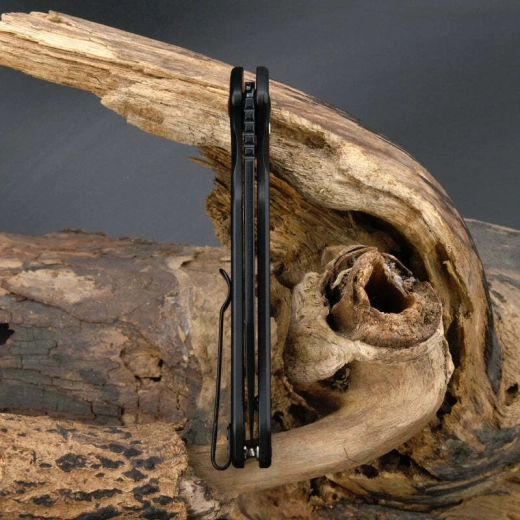 Volledig metalen constructie en diepe clip