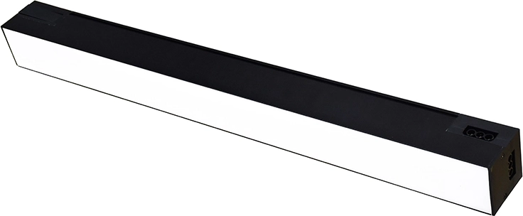 Corps en aluminium élégant en noir
