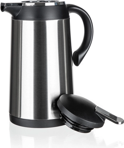 Lange warmhoudprestatie dankzij glazen binnenfles