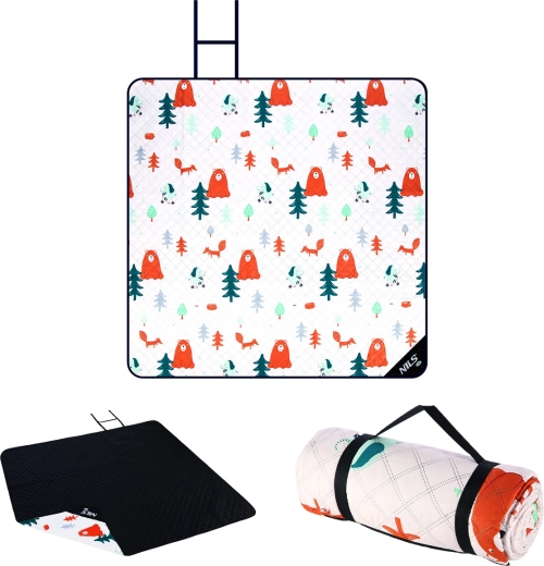 Au sec et à l’aise grâce à la face inférieure imperméable