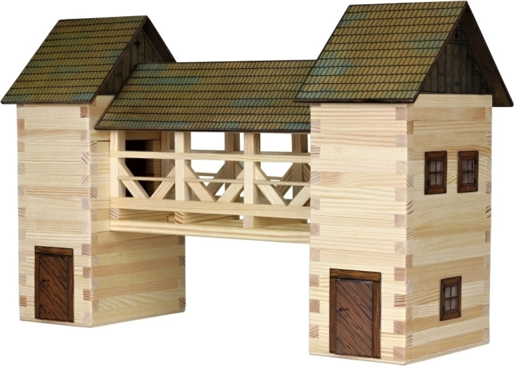 Walachia maquette en bois à assembler et à coller représentant un pont