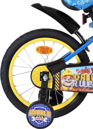 Stabiele start dankzij zijwieltjes