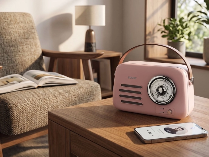 Radio FM avec réglage analogique simple
