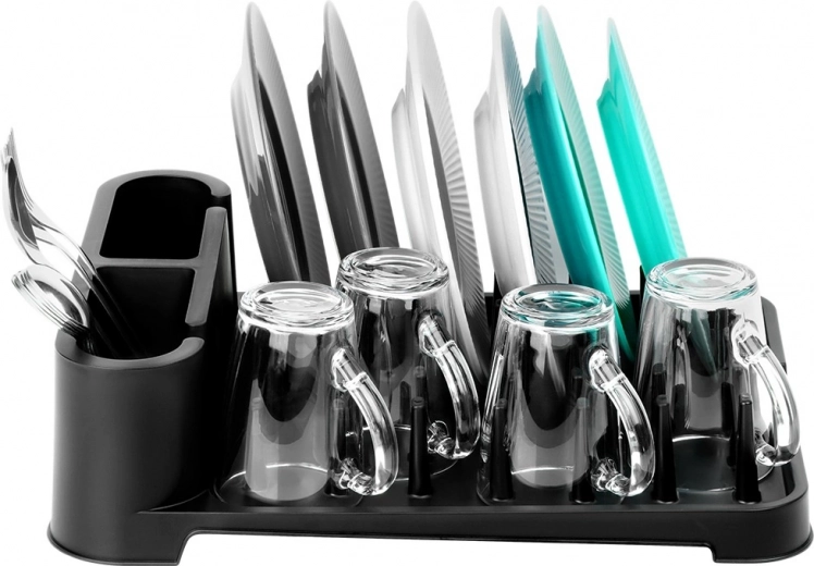 Stabiles Trocknen von Tellern, Tassen und Gläsern