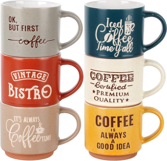 Platzsparendes Stapeln und einfache Pflege