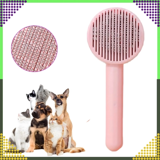 For dogs and cats, short and long coats