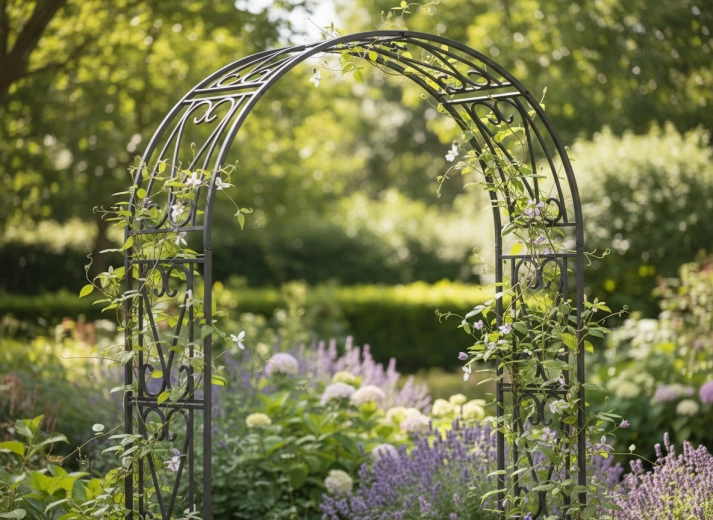 Support idéal pour plantes grimpantes