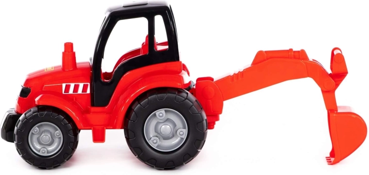 Stable ride on large wheels