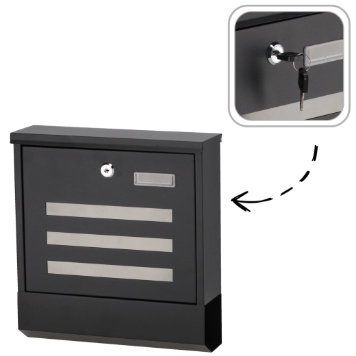 Boîte aux lettres FALCON 30,5 × 33,5 × 10 cm - 1 pièce