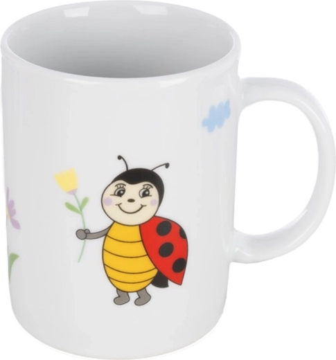 Kinderporseleinen mok Lieveheersbeestje 225 ml