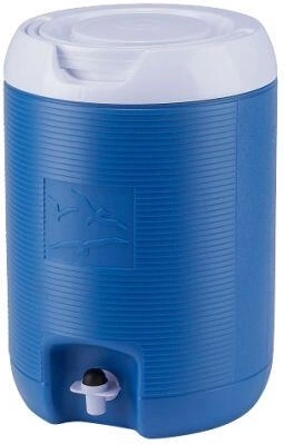 Thermo container with tap 8 l blue