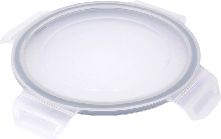 Sealing lid with locking clips