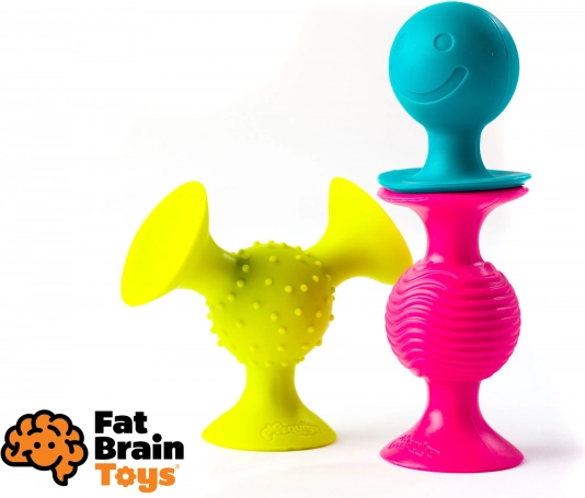 Fat Brain Rammelaar pipSquiz 3 stuks