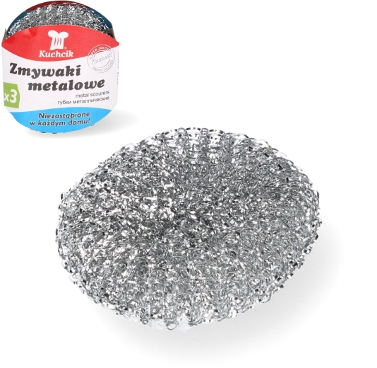 Kuchcik metal scouring pad 3 pcs