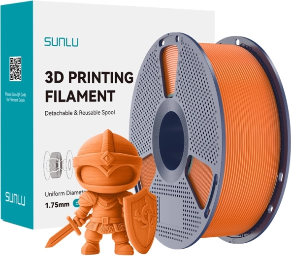 Sunlu PLA+ filament zonnig oranje