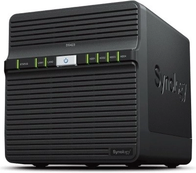 Netzwerkspeicher Synology DS423, 4-bay NAS, 2 GB RAM