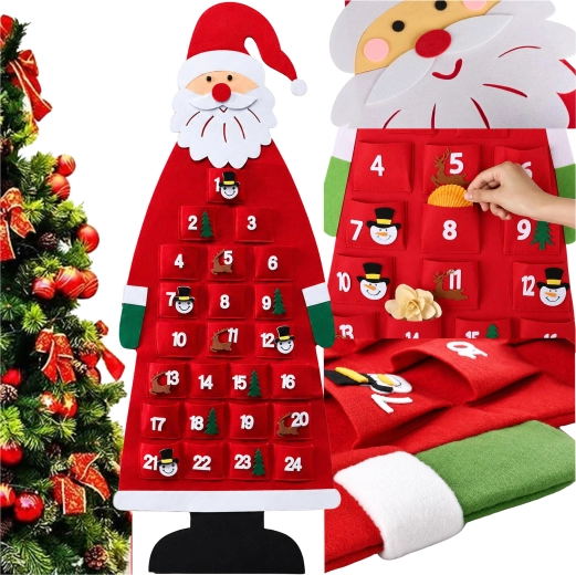 24 pockets for the Advent countdown