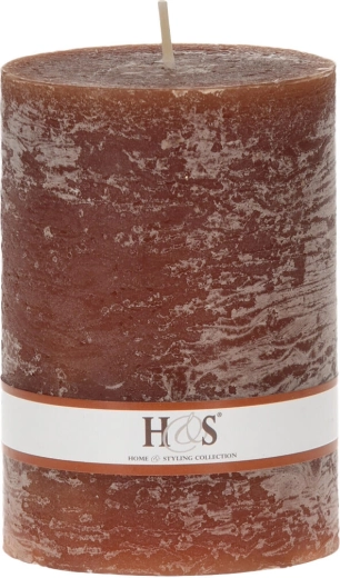 Forme cylindrique épaisse = durée de combustion prolongée