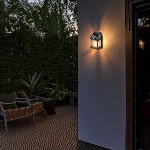 3 verlichtingsmodi en warm wit licht