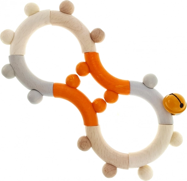 Hess Nature Motor Skills Rattle Orange