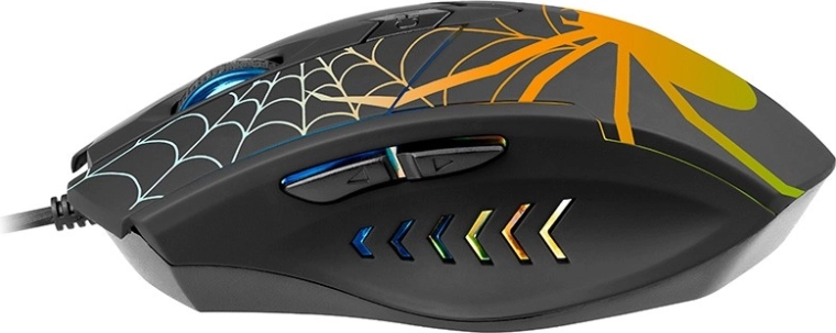 Right-handed ergonomics and secure grip