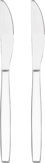 Planet set of 2 kitchen knives on blister pack